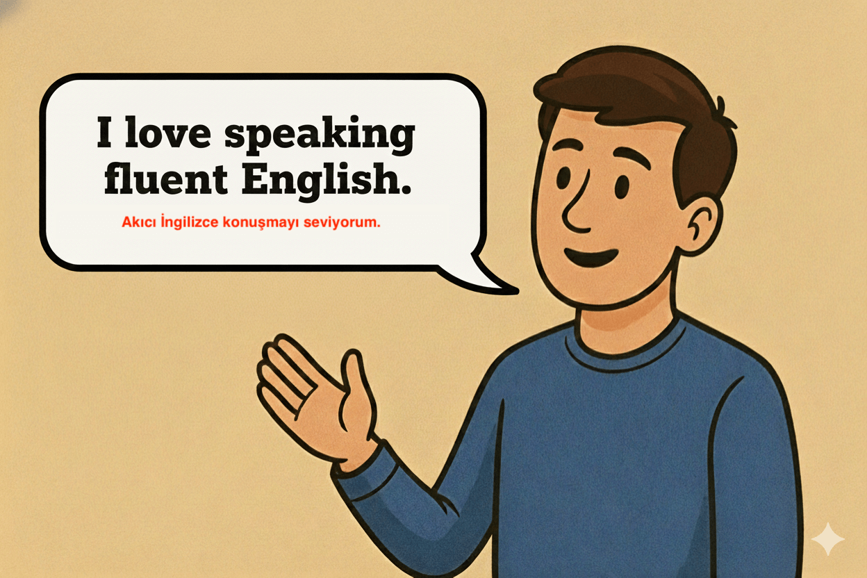Her Gün İngilizce Konuş, Akıcı Ol.
